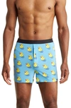 Meundies Knit Boxers In Give A Duck