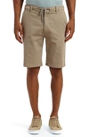 34 Heritage Ravenna Soft Touch Stretch Shorts In Aluminum Soft Touch