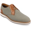 Thomas & Vine Taggert Plain Toe Derby In Brown