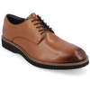 Thomas & Vine Latimer Plain Toe Derby In Brown