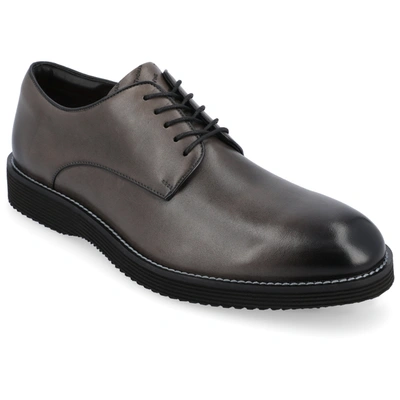 Thomas & Vine Latimer Plain Toe Derby In Grey