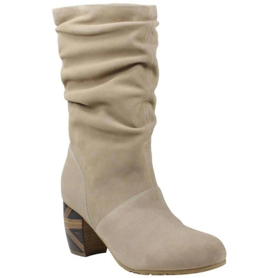 L'amour Des Pieds Women's Pamby Boot In Taupe In Beige