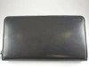 Bally Tallen Men's 6218189 Black Leather Zippered Long Wallet In Multi