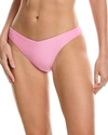 FRANKIES BIKINIS ENZO RIBBED BIKINI BOTTOM