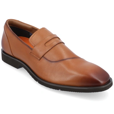 Thomas & Vine Zenith Penny Loafer In Cognac
