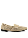 Tory Burch Ballet Loafer In Beige