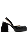Nodaleto Bulla Jones 85 Pumps In Brushed Leather In Black