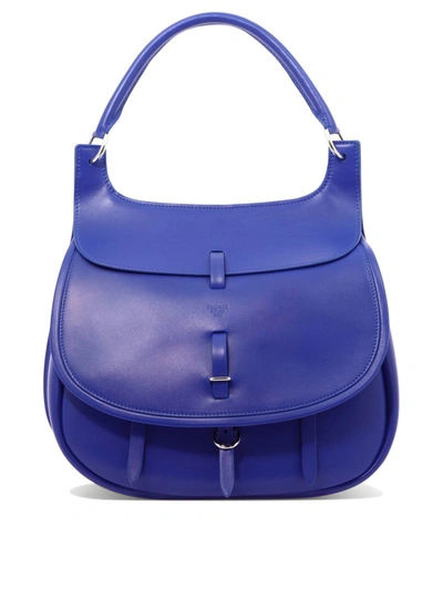 Fontana Milano 1915 Chelsea Media Shoulder Bags Blue