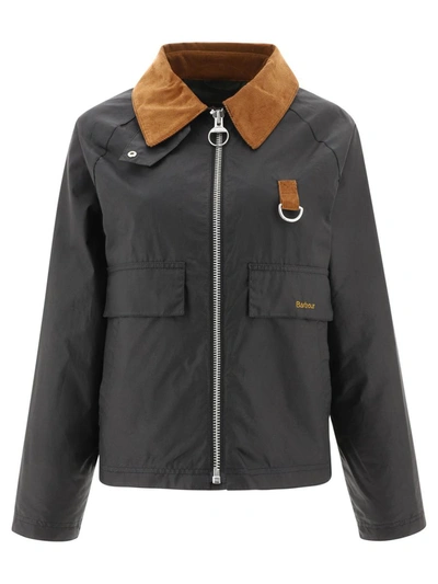 Barbour Eddleston Jacket In Black