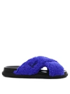 Marni Fussbett Sandals In Blue