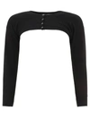 Dolce & Gabbana Black Viscose Blend Cardigan In Black