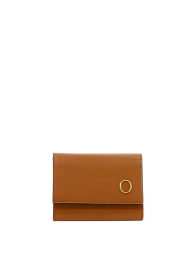 Orciani "liberty" Wallet In Brown