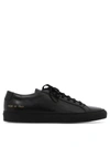 Common Projects Original Achilles Leather Sneakers In Black