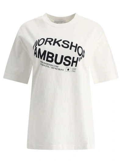 Ambush Women Revolve T-shirt In White