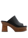 Ferragamo Samanta 95mm Block-heel Mules In Black