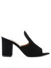 Via Roma 15 Woman Sandals Black Size 7 Soft Leather In Black