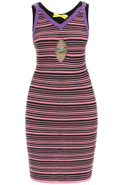 Cormio Olivia Striped Dress In Multicolore