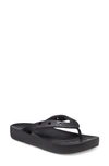 Crocs Classic Platform Flip Flop In Black