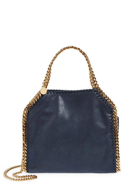 Stella Mccartney Falabella Mini Tote Bag In Blue