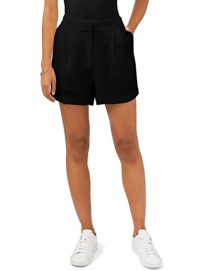 Vince Camuto Womens Twill Mini Casual Shorts In Black