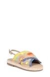 Sam Edelman Girls' Kayden Kids Sandals - Toddler, Little Kid, Big Kid In Natural/ Yellow Multi