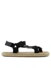 MAISON MARGIELA MAISON MARGIELA PATCHWORK CANVAS HIKING SANDALS