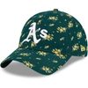 New Era Youth  Green Oakland Athletics Bloom 9twenty Adjustable Hat In Green
