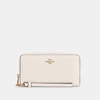Coach Outlet Long Zip Around Wallet In White