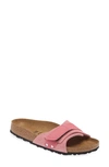Birkenstock Women's Oita Slip On Slide Footbed Sandals In Candy Pink