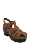 ZIGI ARTISAN LORENZA PLATFORM FISHERMAN SANDAL