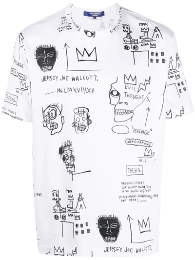 Junya Watanabe Basquiat T-shirt In White