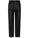 Stella Mccartney Black Polyester Blend Pants In Black