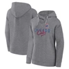 PROFILE PROFILE HEATHER GRAY CHICAGO CUBS PLUS SIZE PULLOVER HOODIE