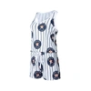 Concepts Sport White Houston Astros Reel Pinstripe Knit Romper In White