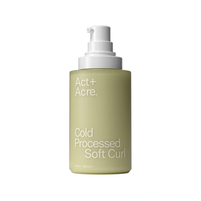 Act+acre Cold Processed Soft Curl Lotion 200ml In Default Title
