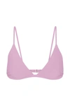 Anemos The Classic Triangle Bikini Top In Orchid
