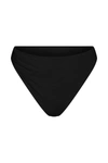Anemos The Draped Asymmetric Midi Bikini Bottom In Black