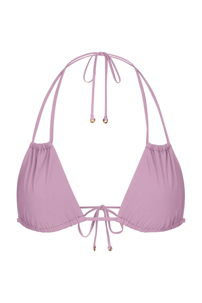 Anemos The Jane Bikini Top In Orchid