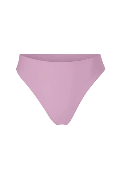 Anemos The Midi High-cut Bikini Bottom In Orchid