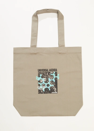 Afends Tote Bag In Green