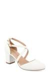 JOURNEE COLLECTION JOURNEE COLLECTION FOSTER BLOCK HEEL PUMP