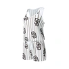 Concepts Sport White San Diego Padres Reel Pinstripe Knit Romper In White