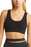 Alo Yoga Wellness Sports Bra In Black