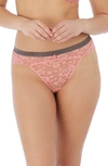 Freya Offbeat Brazilian Briefs In Rose