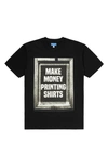 Market Printing Money Graphic Tee In Vintage Black