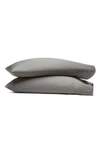 BOLL & BRANCH SET OF 2 SIGNATURE HEMMED PILLOWCASES