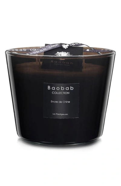 Baobab Collection Max 10 Les Prestigieuses Encre De Chine Scented Candle In Black