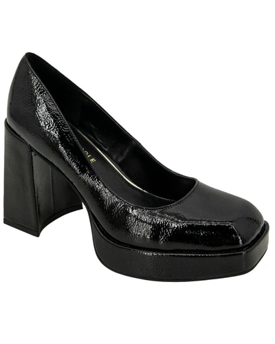 Kenneth Cole Women's Bri Square Toe High Heel Platform Pumps In Black