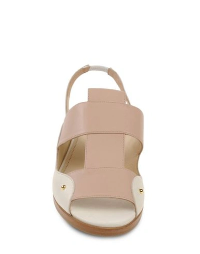 Maiyet Double Band Sandals In Skin Color