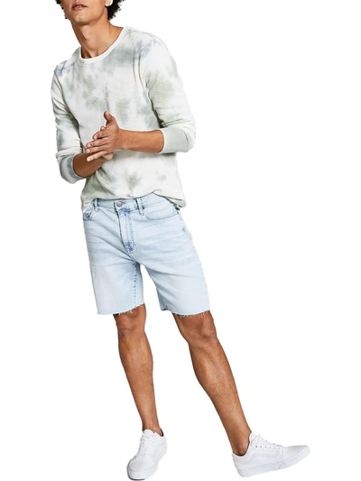 And Now This Mens Mid-rise 8" Inseam Denim Shorts In Multi